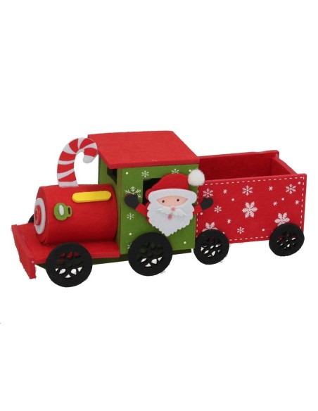 TREN FIELTRO 9X25X11CM SANTA