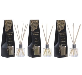 AMBIENTADOR MIKADO CRISTAL 6X6X21 50 ML. 15% AROMA
