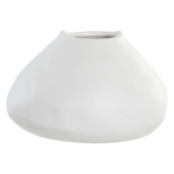 JARRON GRES 26X26X19 ORGANICO ARTESANAL CRUDO