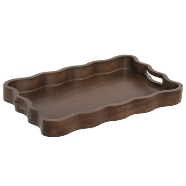 BANDEJA MDF 40X25X4 MARRON