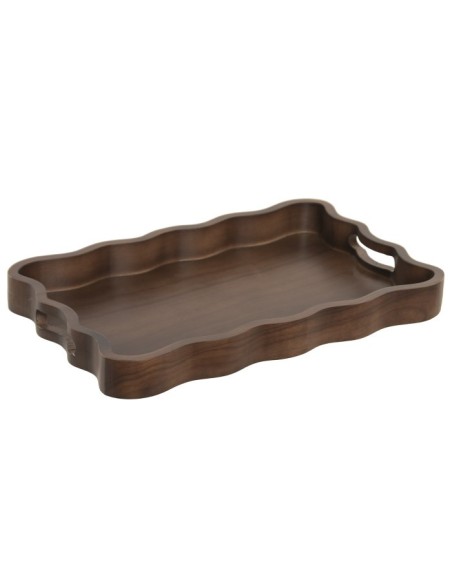 BANDEJA MDF 40X25X4 MARRON