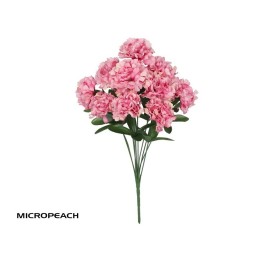 RAMO CLAVEL MICROPEACH X 10 - 44 CM (FU)