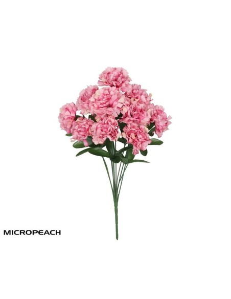RAMO CLAVEL MICROPEACH X 10 - 44 CM (FU)