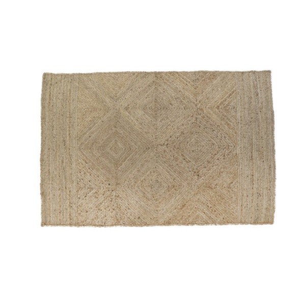 ALFOMBRA YUTE 160X230X1 2200 GSM NATURAL MARRON