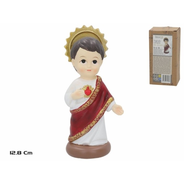 SAGRADO CORAZON DE JESUS 12.8CM
