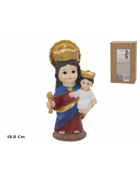 VIRGEN MARIA CON NIÑO JESUS 13.2CM