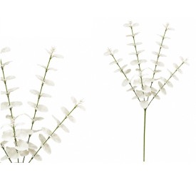 Mayorista Flor Artificial Santos - Varas Relleno Eucalipto Blanco | Mundo Flor