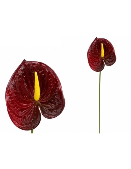 VARA ANTHURIUM 3D PRINTED -60CM (ROJO)