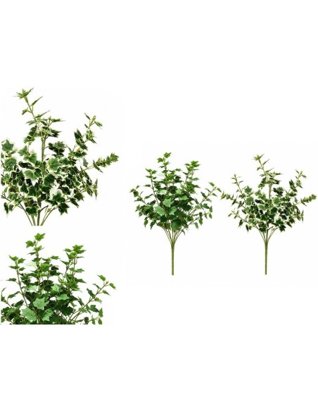 RAMO HOJAS HIEDRA MINI X 7 - 47 CM (S)