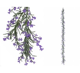 GUIRNALDA LAVANDA FLOCADA - 183 CM