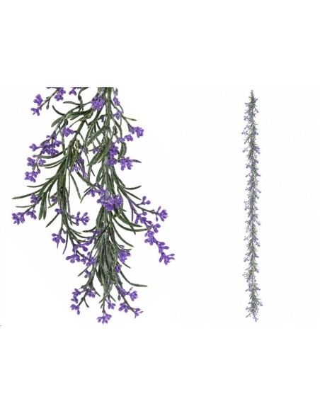 GUIRNALDA LAVANDA FLOCADA - 183 CM
