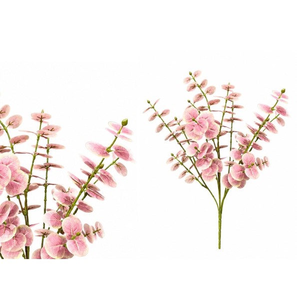 RAMO EUCALIPTO R/T X 7 - 47 CM (ROSA)