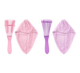 SET CEPILLO TOALLA SURT 2 COL