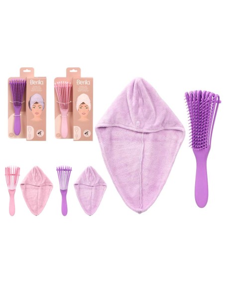 SET CEPILLO TOALLA SURT 2 COL
