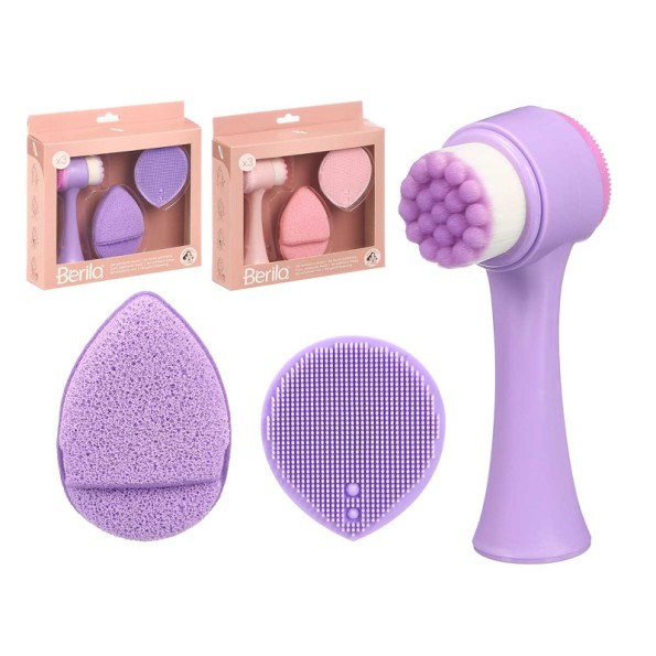 SET 3PZS EXFOLIANTE CARA SURT 2 COL