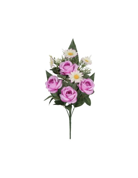CONJUNTO ROSAS-DAISY X 8-53 CM (VIOLETA)