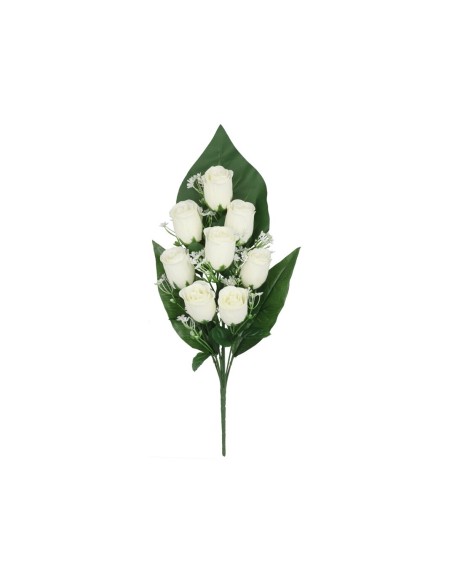 CONJUNTO CAPULLOS X 8 - 52 CM (BLANCO)