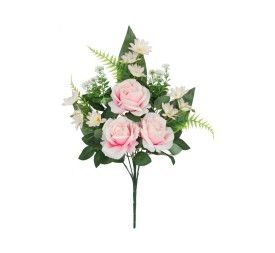 CONJUNTO ROSAS-DAISY MIX X 8 -50 CM (RS)