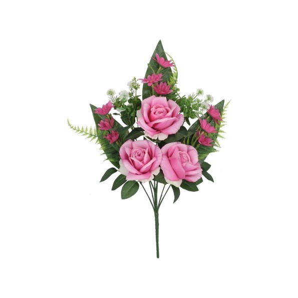 CONJUNTO ROSAS-DAISY MIX X 8 -50 CM (FU)