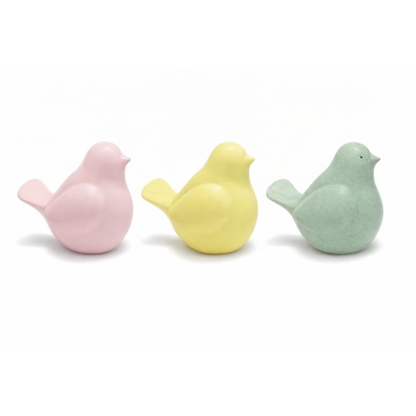 FIGURA CERAMICA 11.5X8X10 PAJARO 3 SURT.