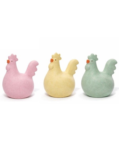 FIGURA CERAMICA 15X10X15 GALLO 3 SURT.