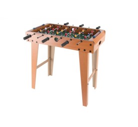 JUEGO MADERA PP 69X37X69 FUTBOLIN NATURAL