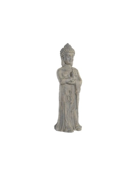 FIGURA FIBRA VIDRIO 17X16X52 BUDA GRIS