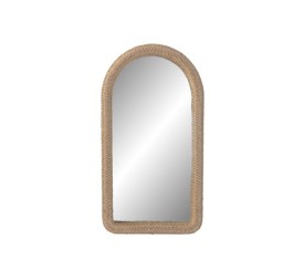 ESPEJO RATAN CRISTAL 47X4X86,5 NATURAL