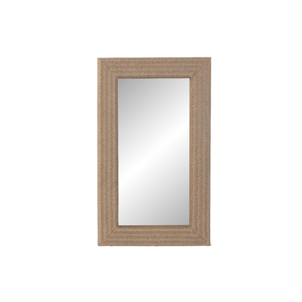 ESPEJO RATAN CRISTAL 58X3,5X100 NATURAL