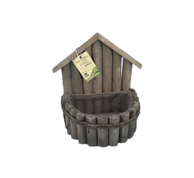 JARDINERA MADERA COLOR BLANCO (6854)