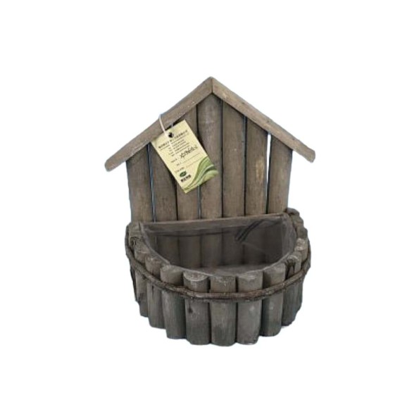 JARDINERA MADERA COLOR BLANCO (6854)