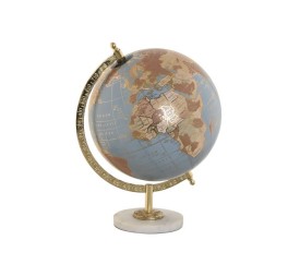 GLOBO TERRAQUEO PVC MARMOL 22X20X30 AZUL