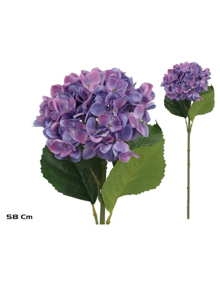 VARA HORTENSIA PRINTED -58 CM (VIOLETA)