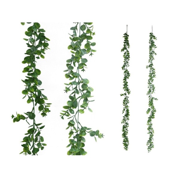 GUIRNALDA EUCALIPTO PLASTICO - 175 CM