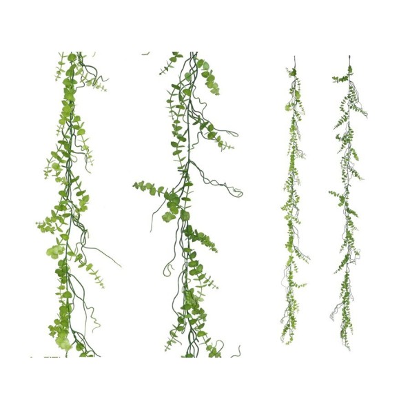 GUIRNALDA EUCALIPTO PLASTICO - 180CM (S)
