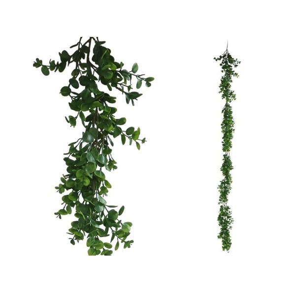GUIRNALDA EUCALIPTO PLAST -190CM (VERDE)
