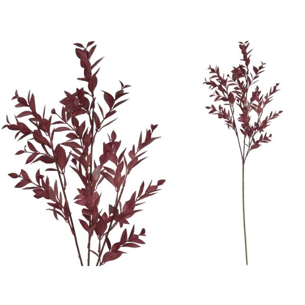 VARA TEA LEAF X 18 - 76 CM (BURDEOS)
