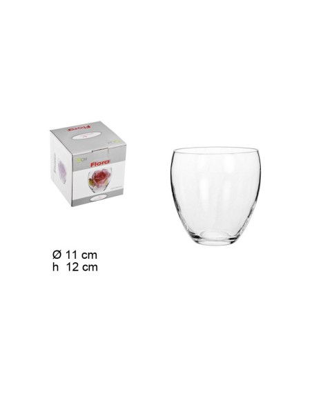 FLORERO CRISTAL 11X12CM