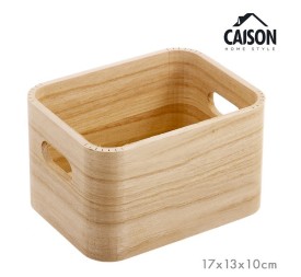 CAJA MADERA NATURAL 17 cm