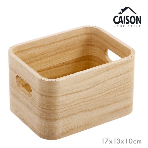 CAJA MADERA NATURAL 17 cm