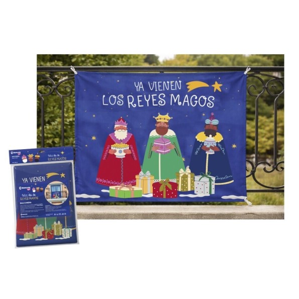 BALCONERA REYES MAGOS 70x100 cm