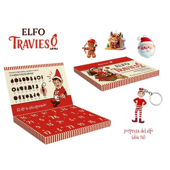 ELFO TRAVIESO CAJA ADVIENTO