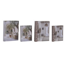 CAJA LIBRO SET 2 PU 22X4X28,5 ARQUITECTUR 2 SURT.
