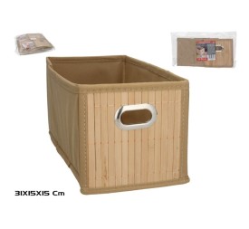 CESTO ORGANIZADOR DE BAMBU JAMES 15X31X15 CM