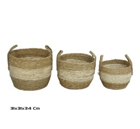 CESTA X3 REDONDA 31X31X26/34CM DORN