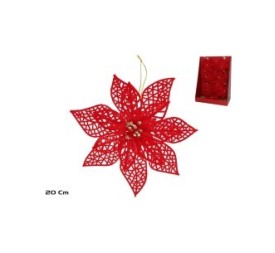 FLOR C/CLIP 20CM CRYSTHIN