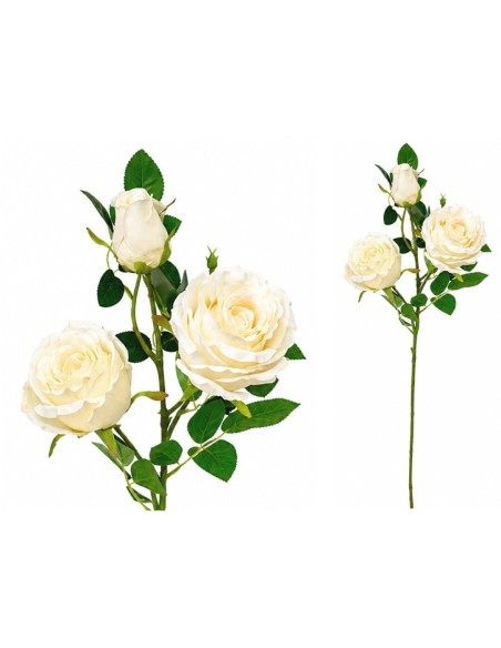 VARA ROSAS-CAPULLO X 3-81 CM (CREMA)