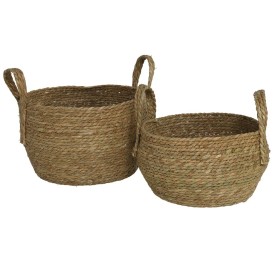 S/2 CESTAS NATURA 33,5x33,5x23CM