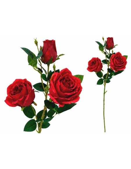 VARA ROSAS-CAPULLO X 3-81 CM (ROJO)