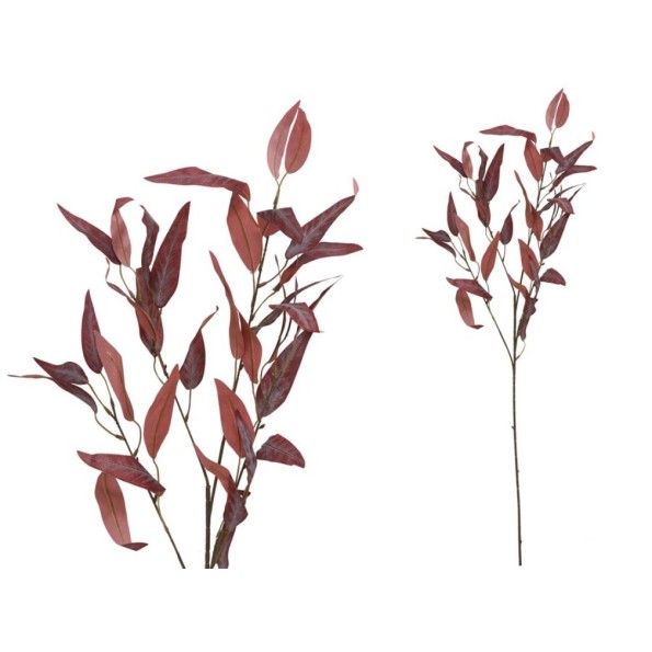 VARA EUCALIPTO X 4 - 93 CM (BURDEOS)